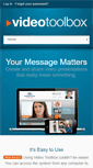 Mobile Screenshot of myvideotoolbox.com