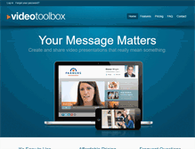 Tablet Screenshot of myvideotoolbox.com